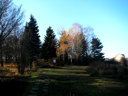 A Botanikus kert nyílt élőhelyi része